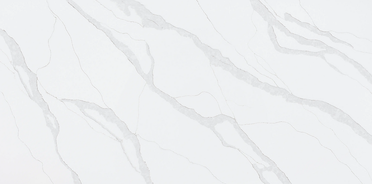 Countertop Quartz 2cm - 3cm TCE 4028 Ice River 63x126 in.