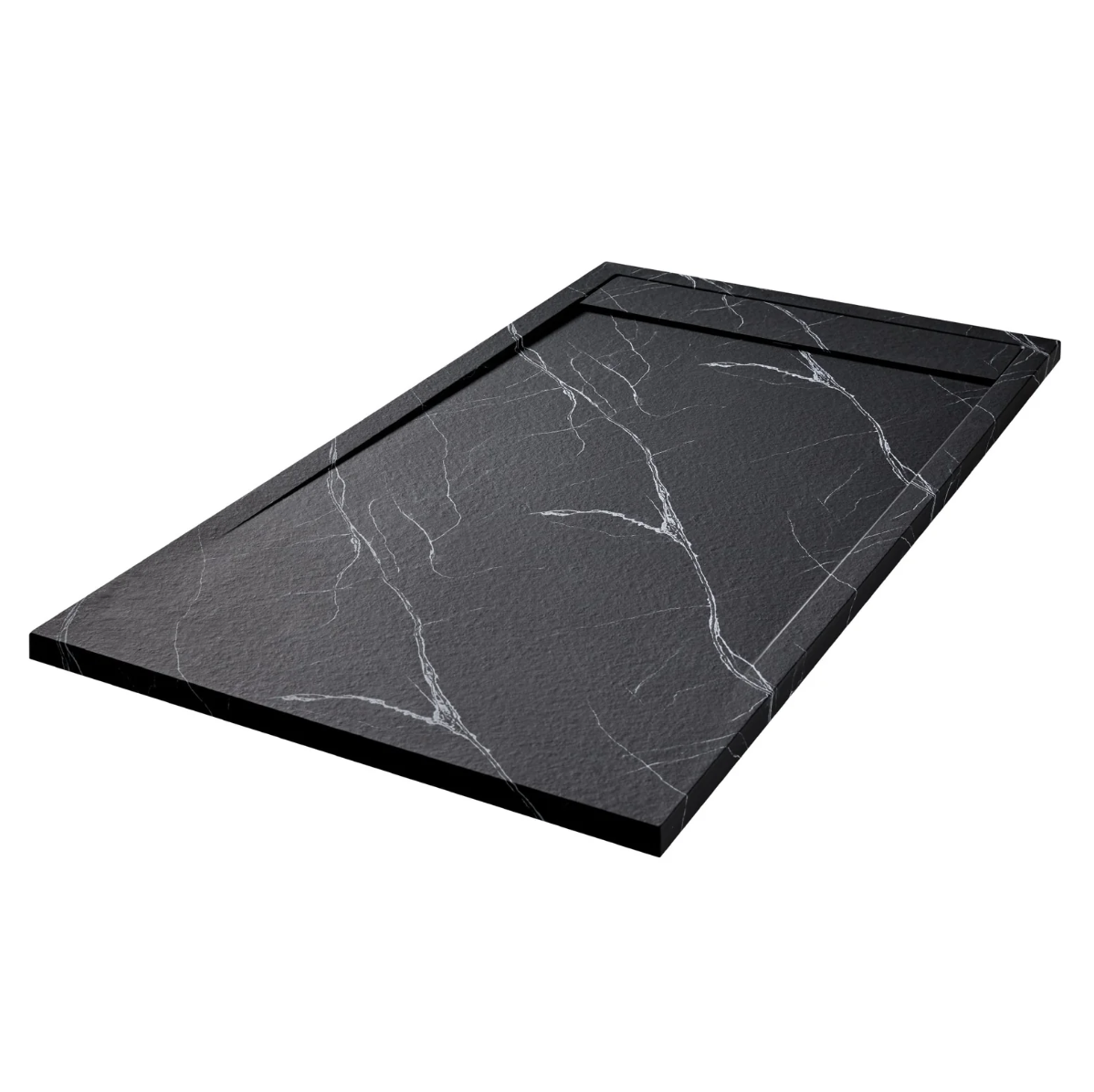 Shower Base RIOSTONE 60x36  Marquina - RIOSTONE6036MA.