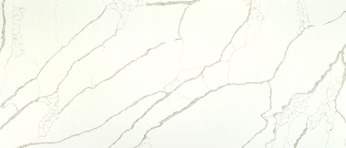 Countertop Quartz 2cm - 3cm New Calacatta Laza Gold MSI.
