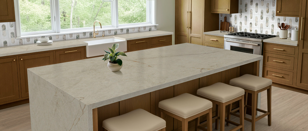 Countertop Quartz 2cm - 3cm SoliTaj Brushed MSI.