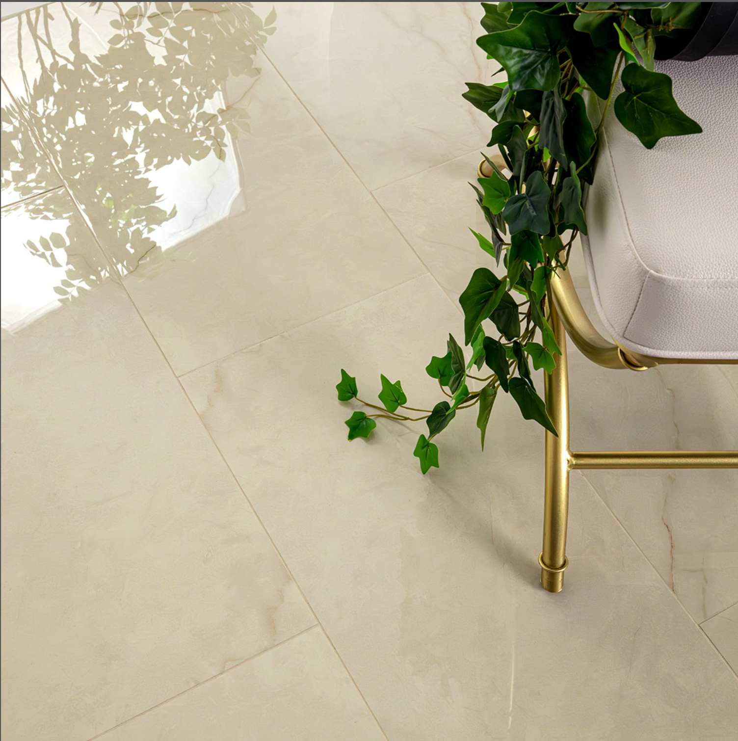 Porcelain Tile BRIGHTON CREMA Collection 3 Sizes 1 Color 2 Finishs.