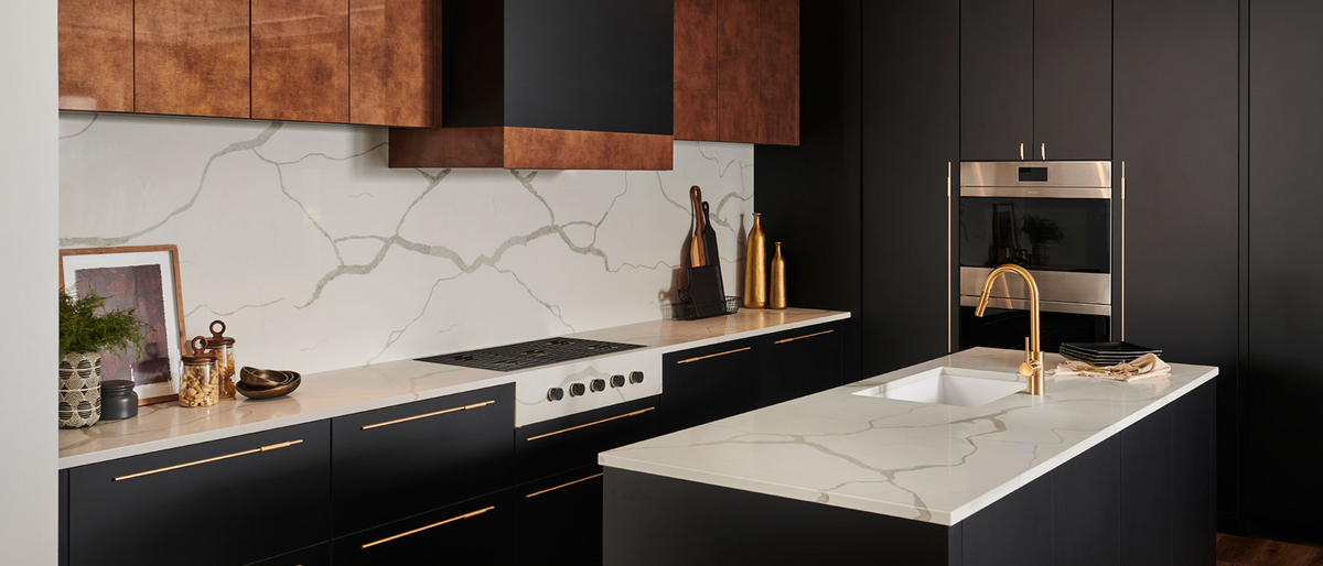 Countertop Quartz 2cm - 3cm Calacatta Classique MSI.