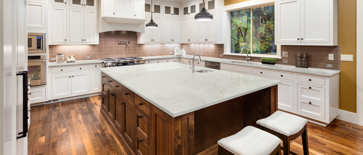 Countertop Quartz 2cm - 3cm Calacatta Lavasa 127x64 MSI.
