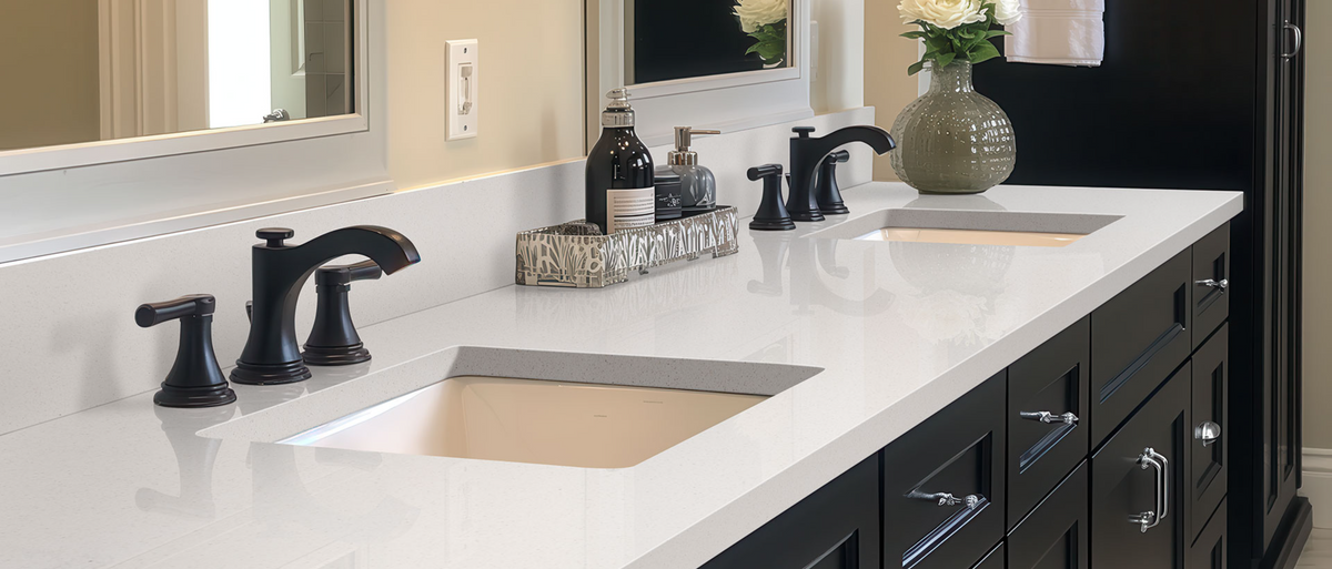 Countertop Quartz 2cm - 3cm Frost White 139x80 MSI.