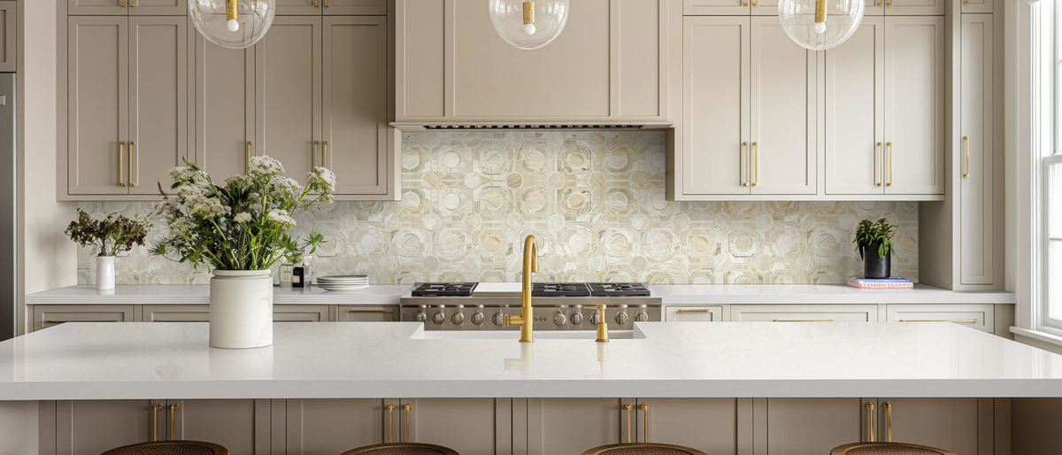 Countertop Quartz 2cm - 3cm Frost White 139x80 MSI.