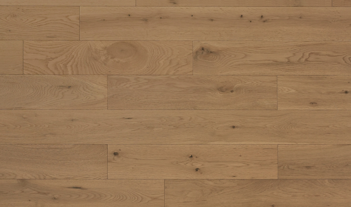 Engineered Hardwood Flooring Evergreen Europe White Oak Collection Aspen - Character.