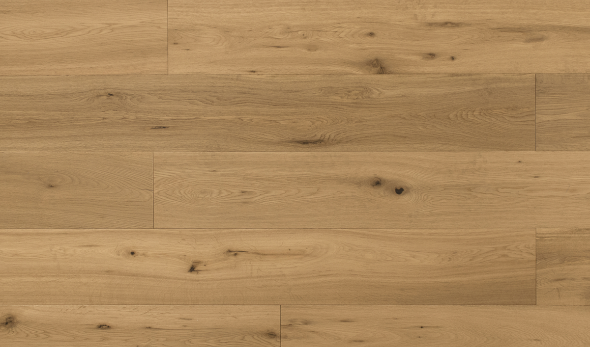 Engineered Hardwood Flooring Enterprise Europe White Oak Collection - Nordic Sand Character.