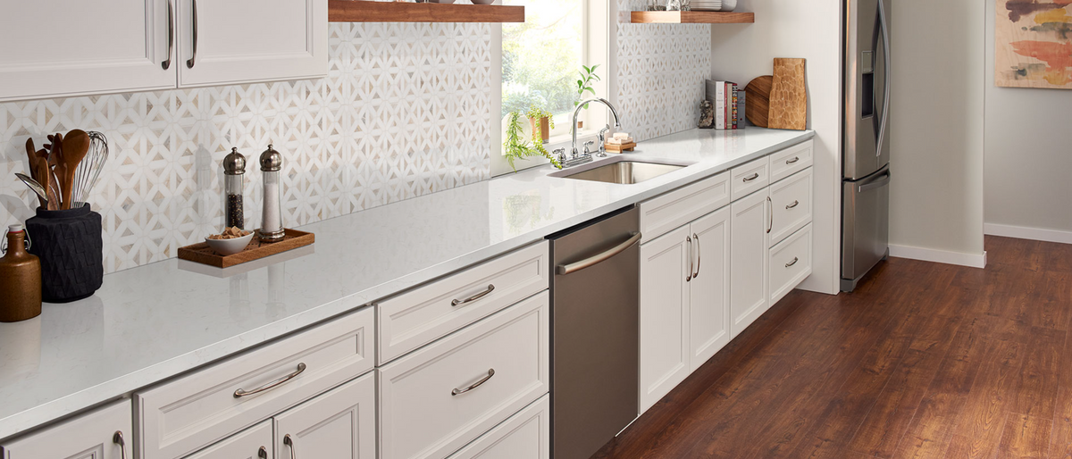 Countertop Quartz 2cm - 3cm Carrara Miksa Oro 79x138 MSI.