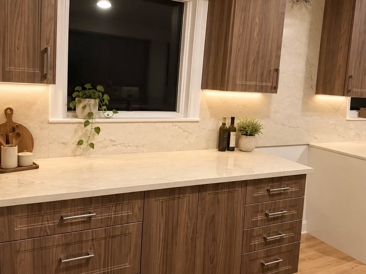 Countertop Quartz 2cm - Double 2cm 6888, 126 x 63.