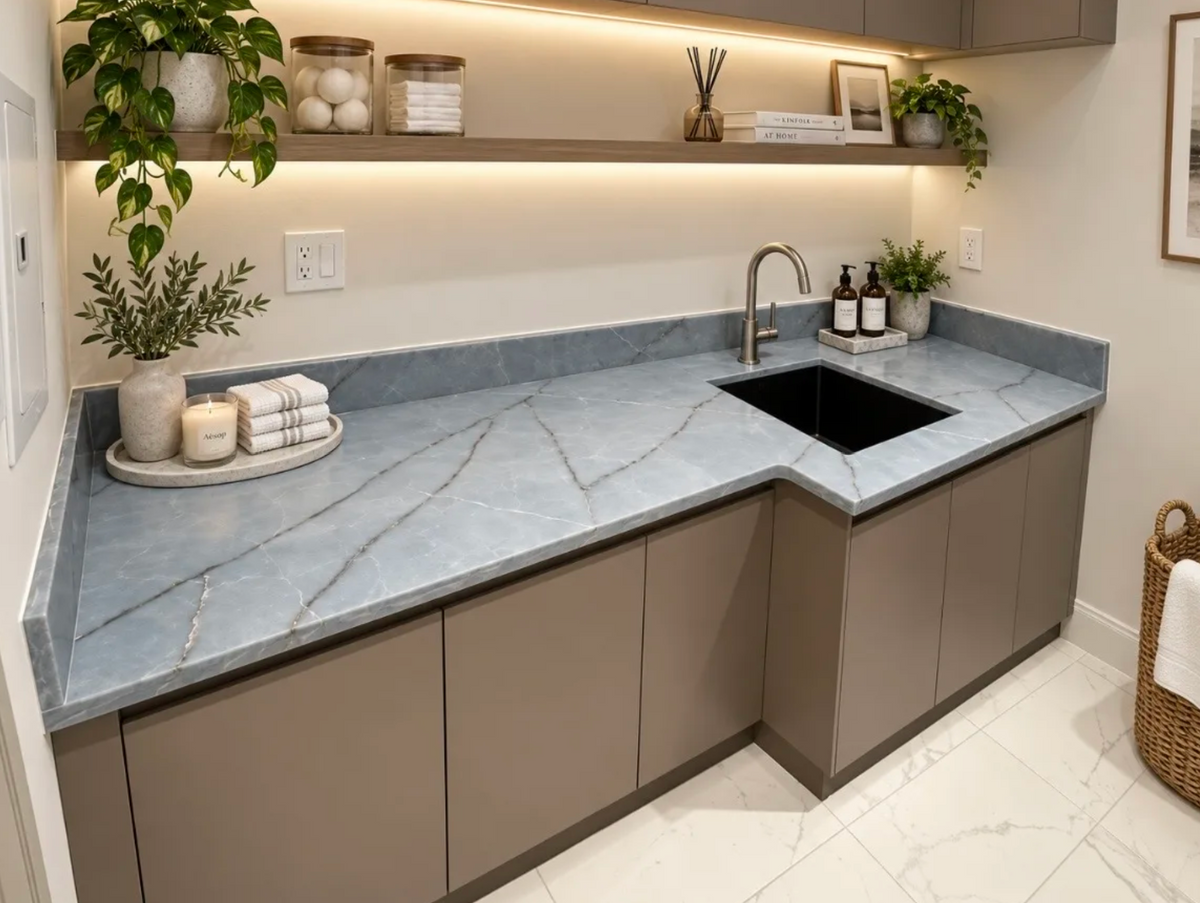 Countertop Quartz 2cm - Double 2cm, 6213, 126 x 63.