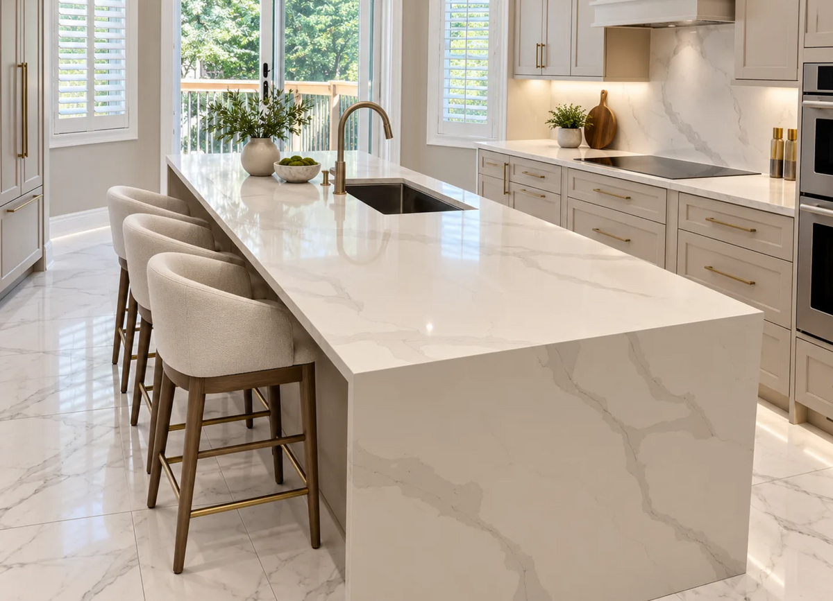 Countertop Quartz 2cm - Double 2cm, 9911 , 126 x 63.
