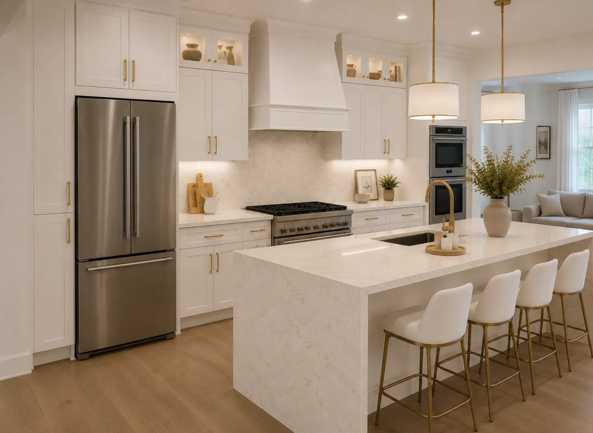 Countertop Quartz 2cm - Double 2cm, 6203, 126 x 63.