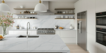 Countertop Quartz 2cm-3cm Calacatta Vernello SF