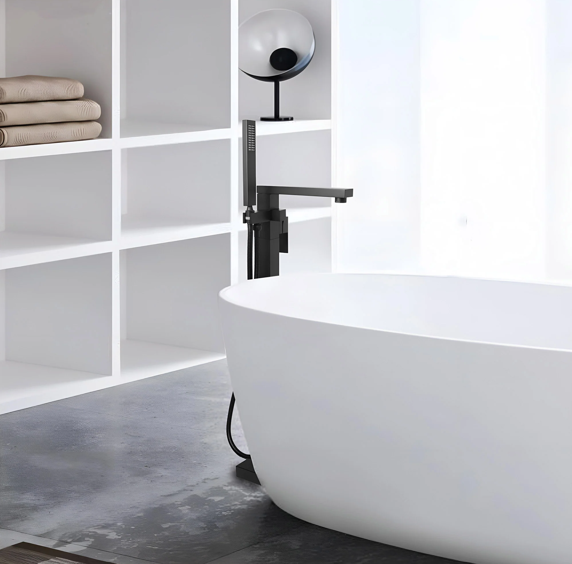 Robinet de baignoire autoportant Collection INCANTO - 2 couleurs