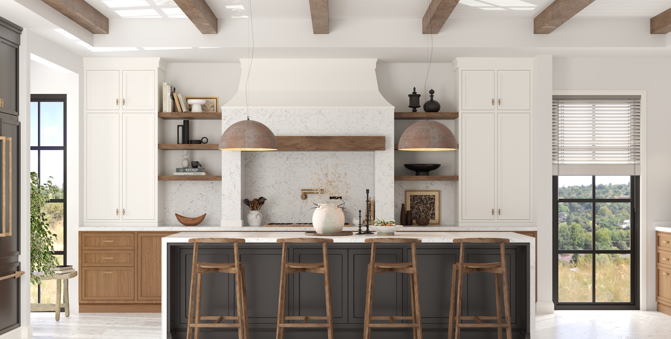 comptoir Quartz 2 cm - 3 cm Quora Marina Poli SF 63X130