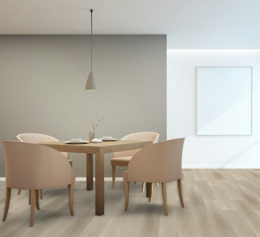 2,99 $ / PC- Boîte 30,10 PC- Plancher vinyle SPC 6 mm 59,84 x 9,06 x 0,24 po Couleur Gris