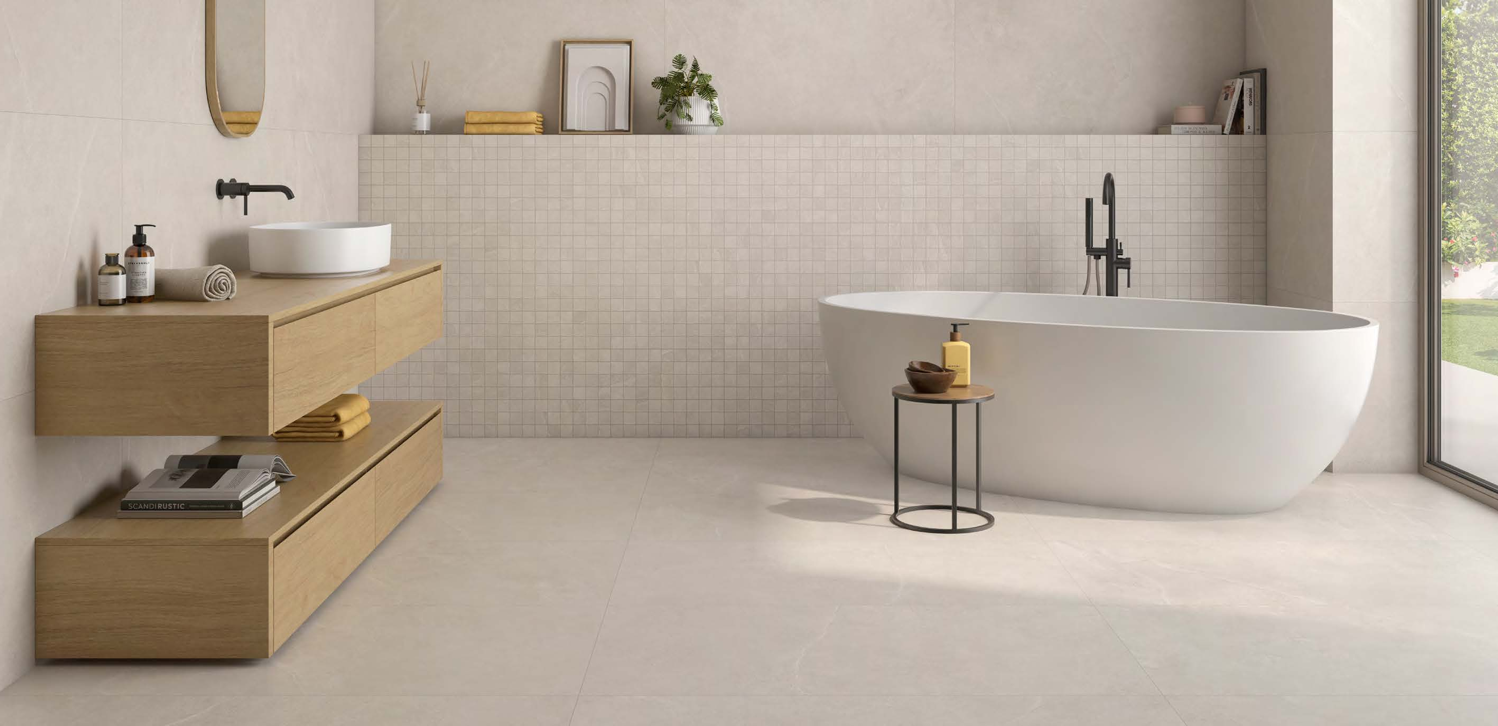 Porcelain Ceramic Tile - Pris. Gv Lab Sense Collection available in 2 sizes 3 colors and 1 finish