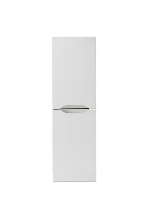 Side Cabinet 55 in White 2 Doors.