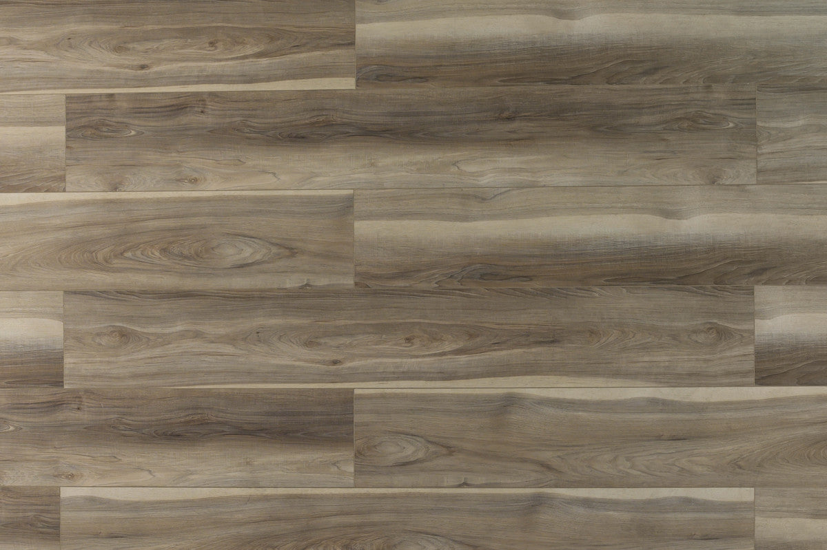 SPC Vinyl Flooring - 6mm (4.5+1.5 Membrane) Smoked Brown 30.10 SF Box