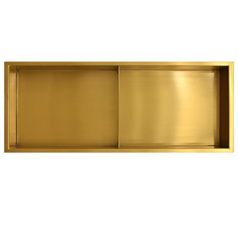 Shower Niche 24x12x4 Shelf Stainless Steel.