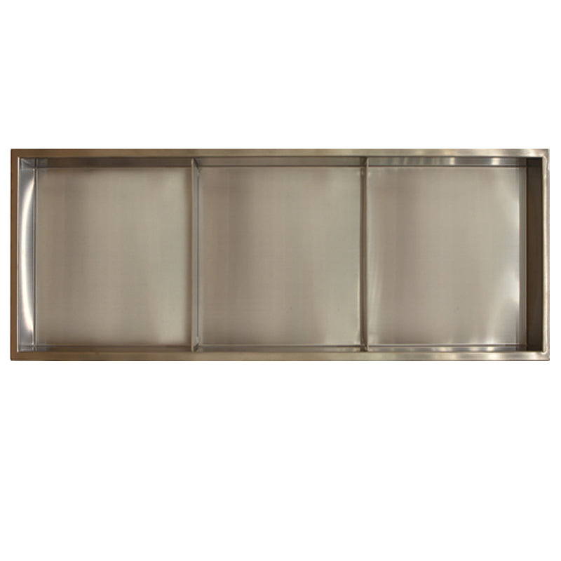 Niche de douche 36x12x4 Verticale 2 étagères