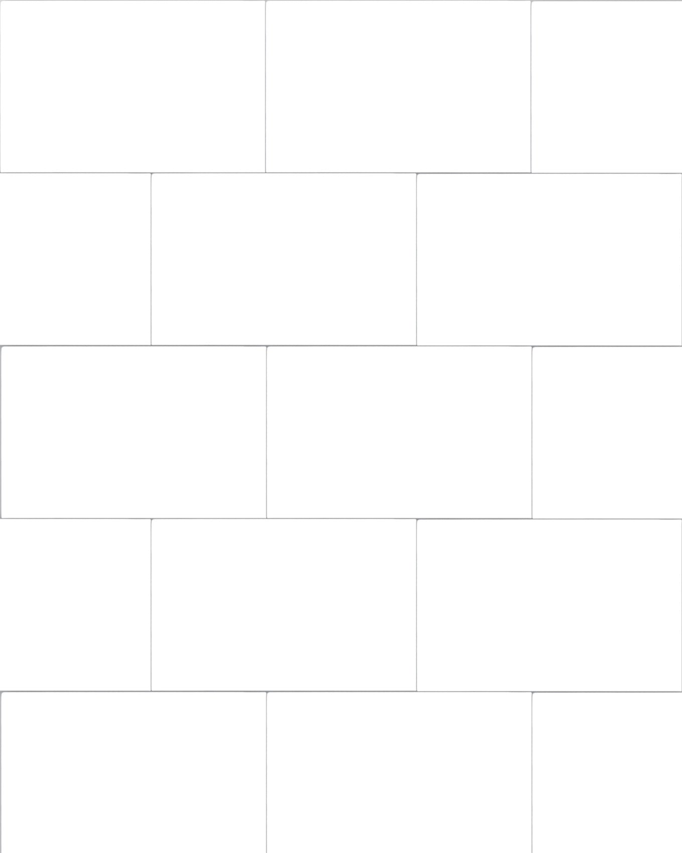 Ceramic Tile Mg White Ice Matte 4x16 in 15.33 SF Box