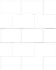 Carreaux de céramique Mg White Ice Poli 4x16 po, boîte de 15,33 pi²