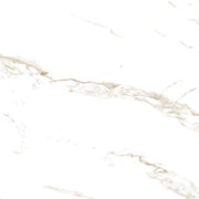 Carreaux de céramique style marbre Atrium Albur Beige Poli 24x24 po Boîte de 20 pi²