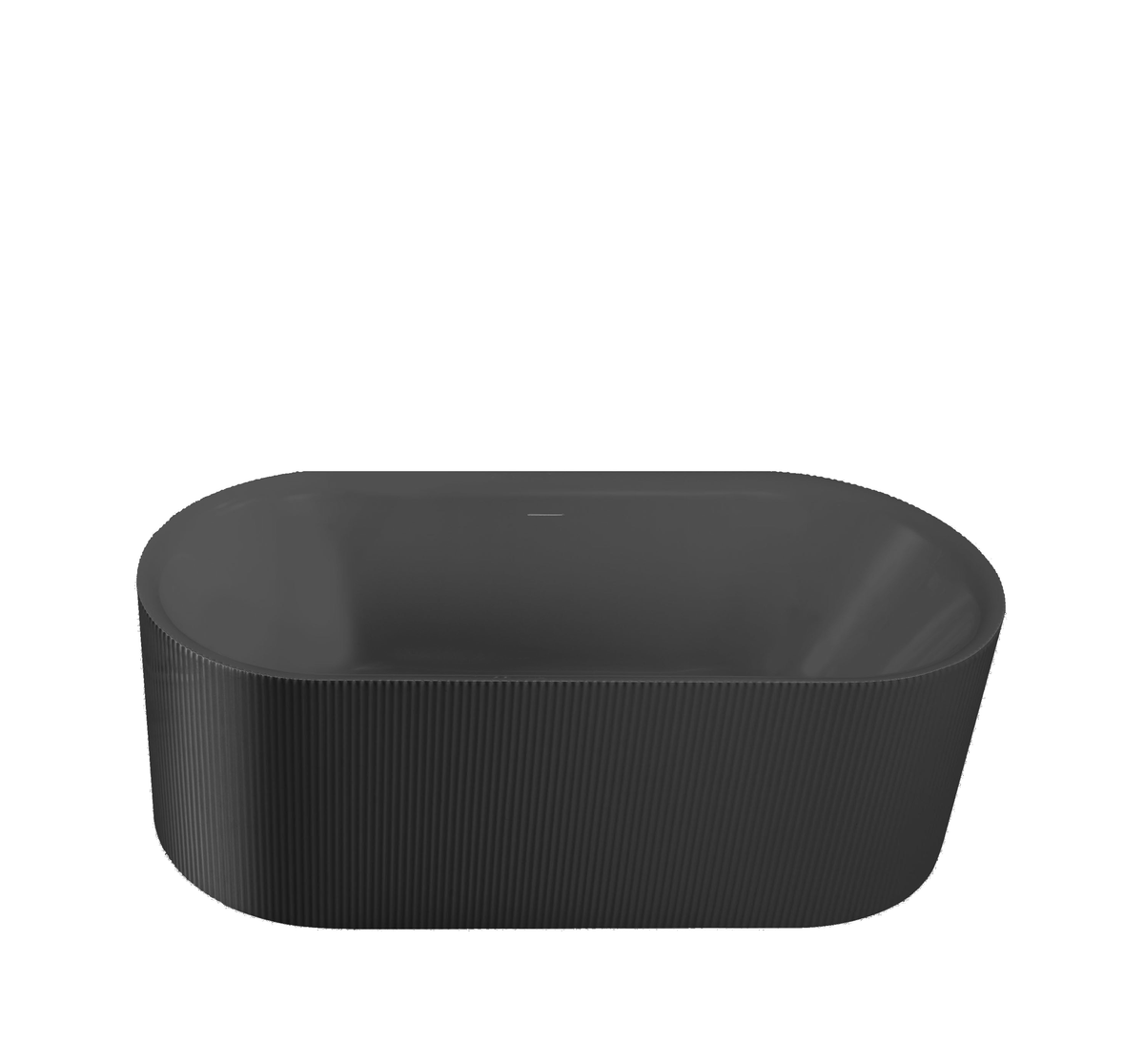 Freestanding Bathtub Zebra Black 67"