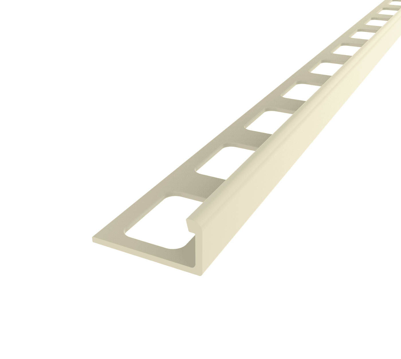 Beige Plastic Molding Trim 1/2 in 8 feet