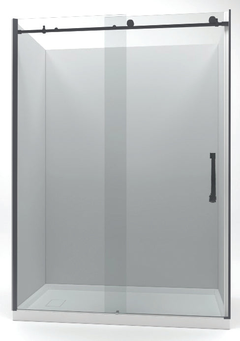 Shower Door W60 x H78 in. Round Tube