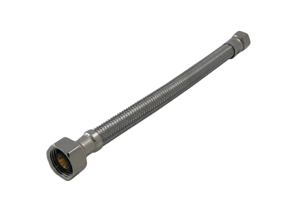 Braided connector for faucet 12 in