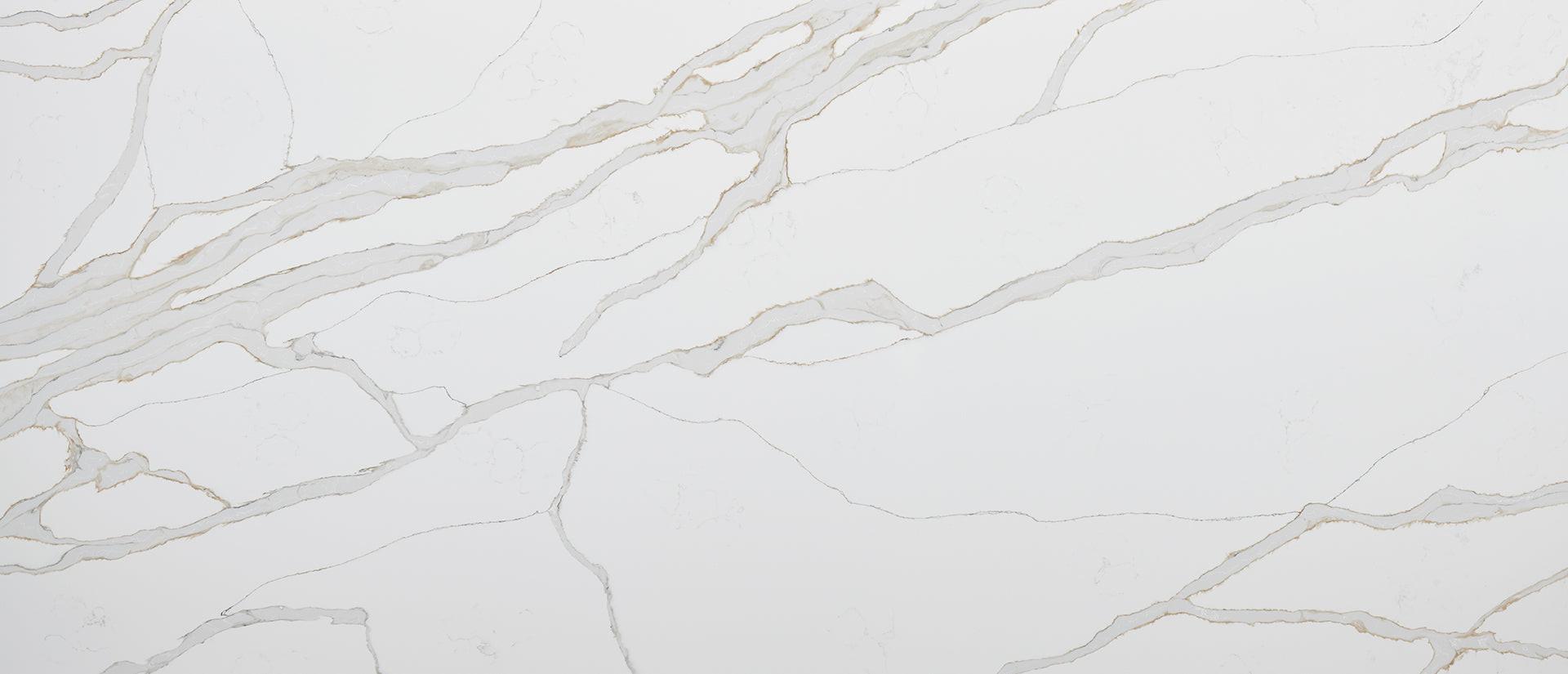 Countertop Quartz 2cm Calacatta Solessio MSI