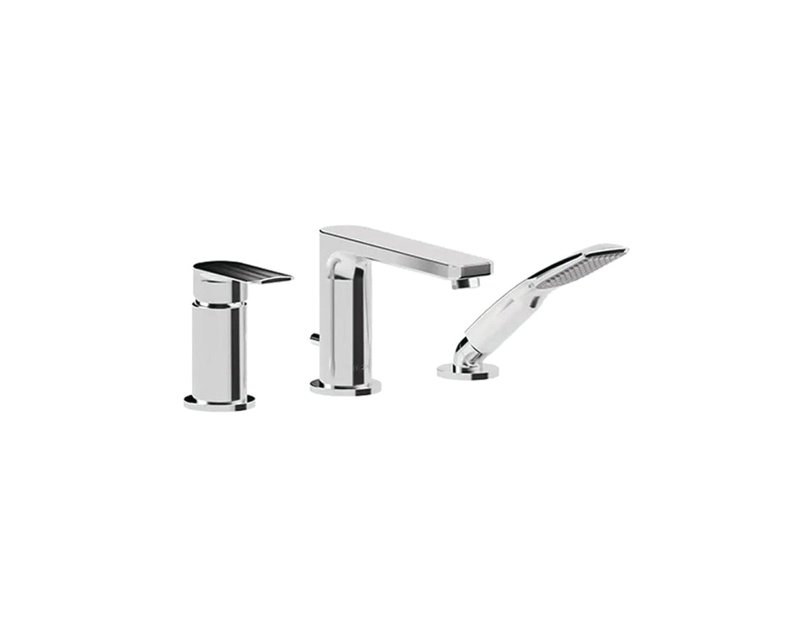 Deck Mount 3 Pcs Tub Filler Delano