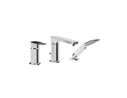 Deck Mount 3 Pcs Tub Filler Delano