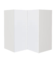 Armoire de cuisine haut en coin blanc laqué 24 L x 36 H x 12 ½ P po