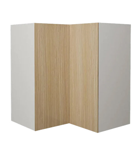 Armoire de cuisine  haut en coin beauté naturelle 24 L x 24 H x 12 ½ P po