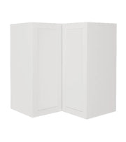Armoire de cuisine haut en coin haut shaker Blanche mat 24 L x 36 H x 12 ½ P po