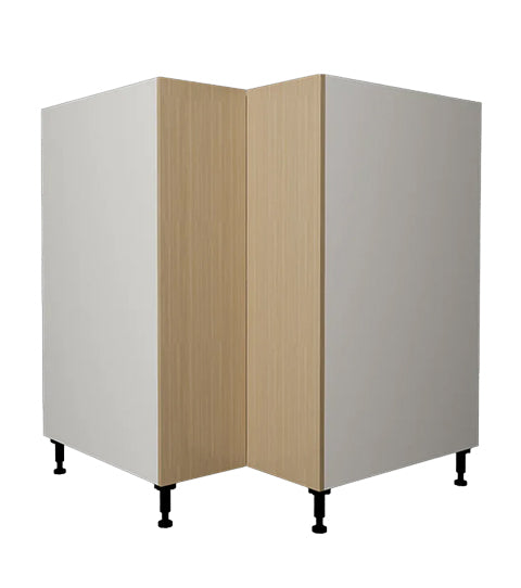 Armoire de cuisine coin bas beauté naturelle 36 L x 34 3/4 H x 24 P