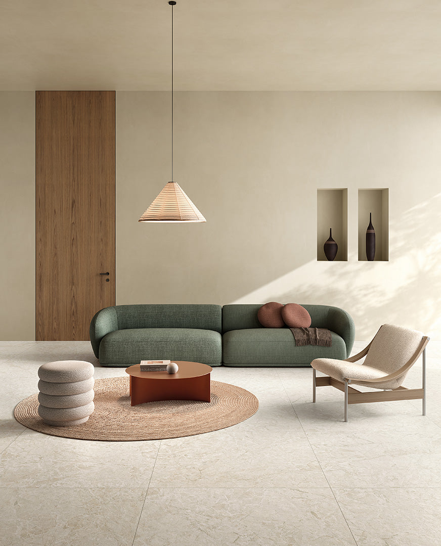 Porcelain Tile AURORA Collection available in 2 Sizes, 3 Colors and 1 Finish.