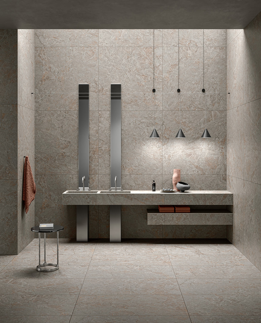 Porcelain Tile AURORA Collection available in 2 Sizes, 3 Colors and 1 Finish.