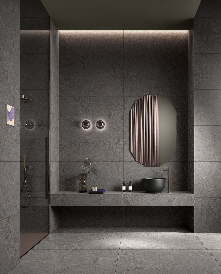 Porcelain Tile AURORA Collection available in 2 Sizes, 3 Colors and 1 Finish.