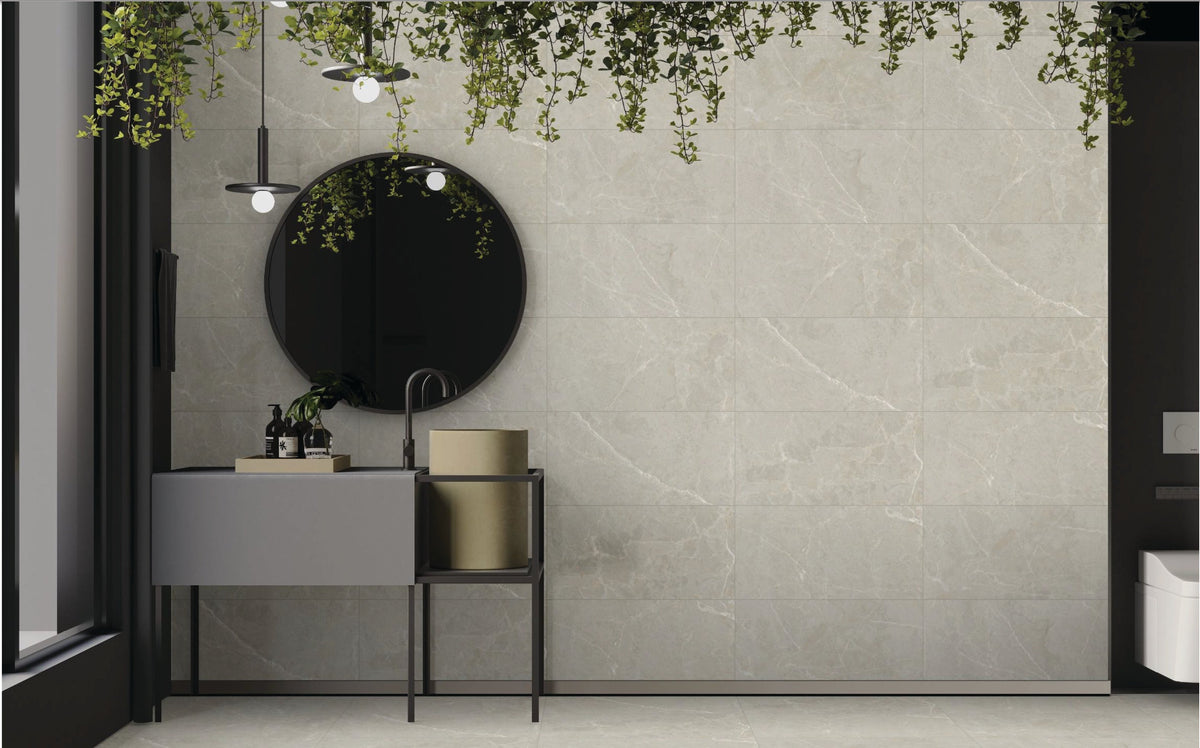 Porcelain Tile FROSTED Collection 24x24 in 2 Colors 2 Finishs