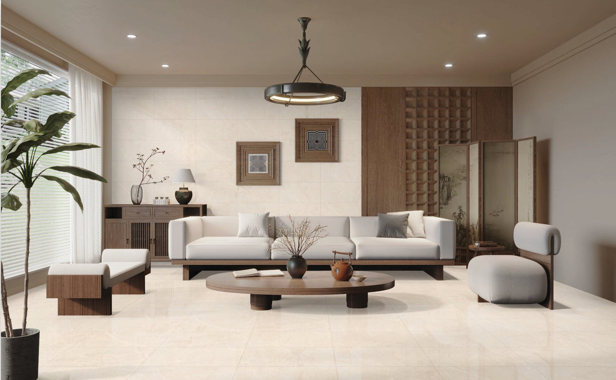 Porcelain Tile FROSTED Collection 24x24 in 2 Colors 2 Finishs