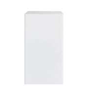 Armoire de cuisine haut 1 porte blanc laqué 18 L x 36 H x 12,5 P po