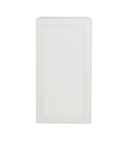 Armoire de cuisine haut 1 porte shaker blanc 18 L x 30 H x 12,5 P po