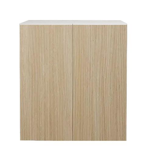 Armoire de cuisine haut 2 portes beauté naturelle 33 L x 30 H x 12,5 P po