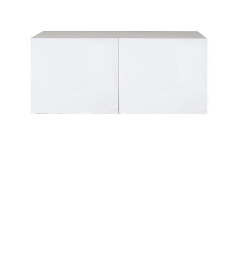 Armoire de cuisine  haut de réfrigérateur 2 portes Blanc Laqué 36 L x 20 H x 12 1/2 P po