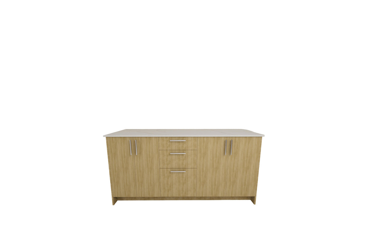 Kitchen Island 6 Feet - 5 Colors.