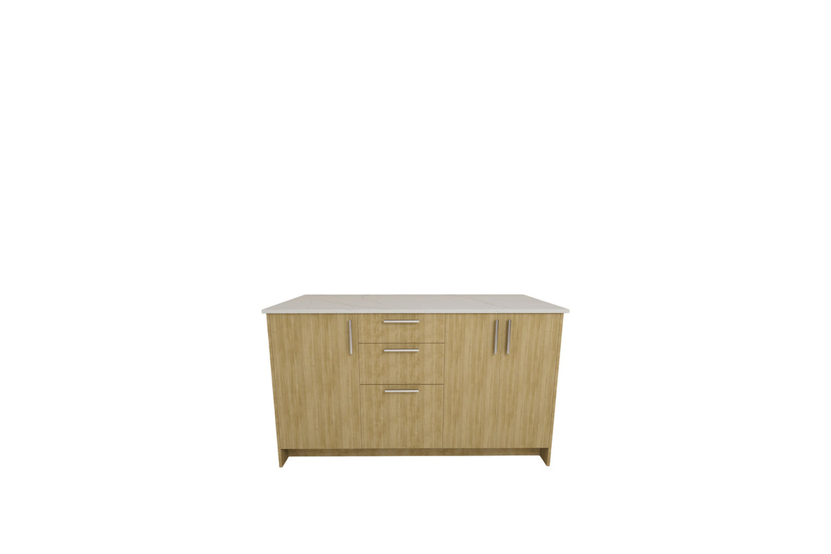 Kitchen Island 5 Feet - 5 Colors.